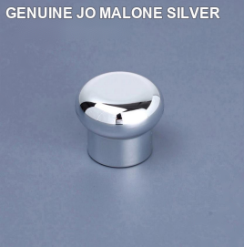 SILVER-COLORED CYLINDRICAL CAP REFERENCE perfume bottle cap reference