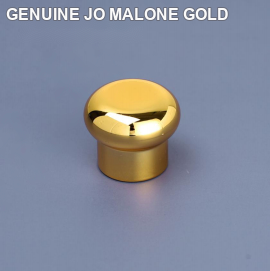 GOLD-COLORED CYLINDRICAL CAP REFERENCE perfume bottle cap reference