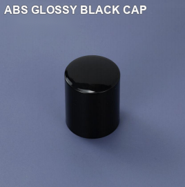 ABS GLOSSY BLACK CAP perfume bottle cap reference