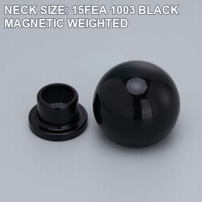 Model 1003 15FEA black magnetic weighted perfume bottle cap and base reference