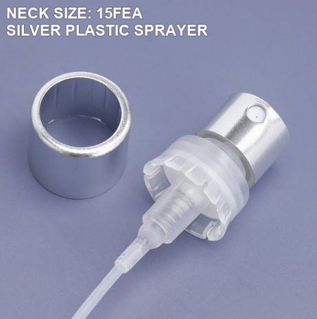 15FEA silver plastic perfume sprayer reference